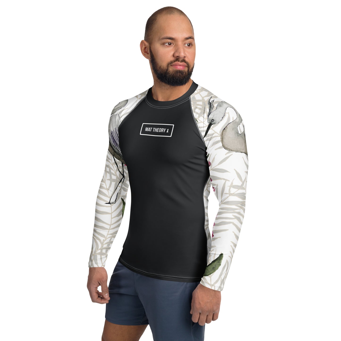 Crane Image Unisex Rash Guard