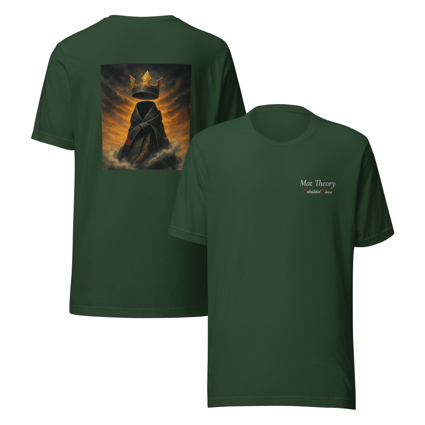 Forest Green Crowned Unisex T-shirt