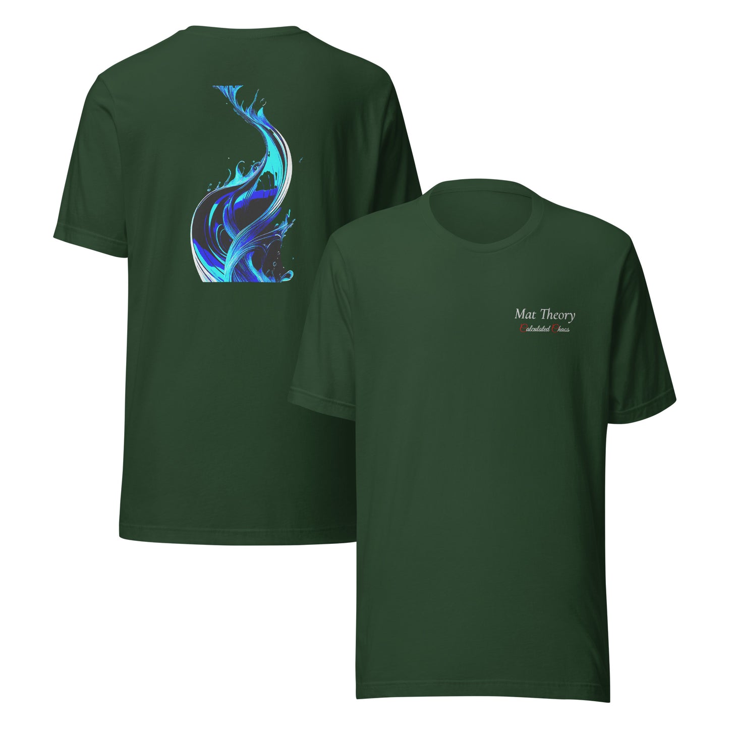 Forest Green Formless Unisex T-shirt