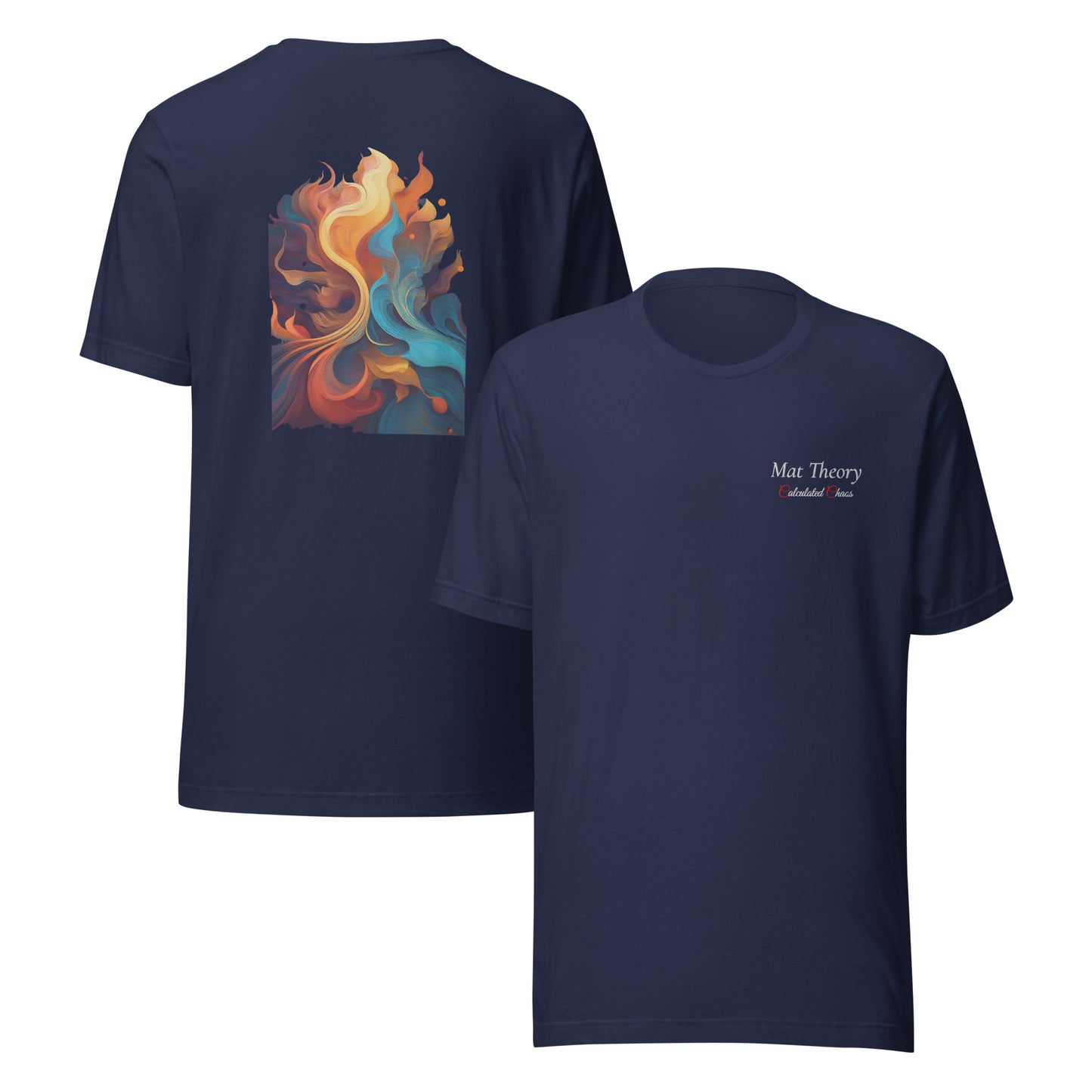 Navy Flow Over Force Unisex T-shirt