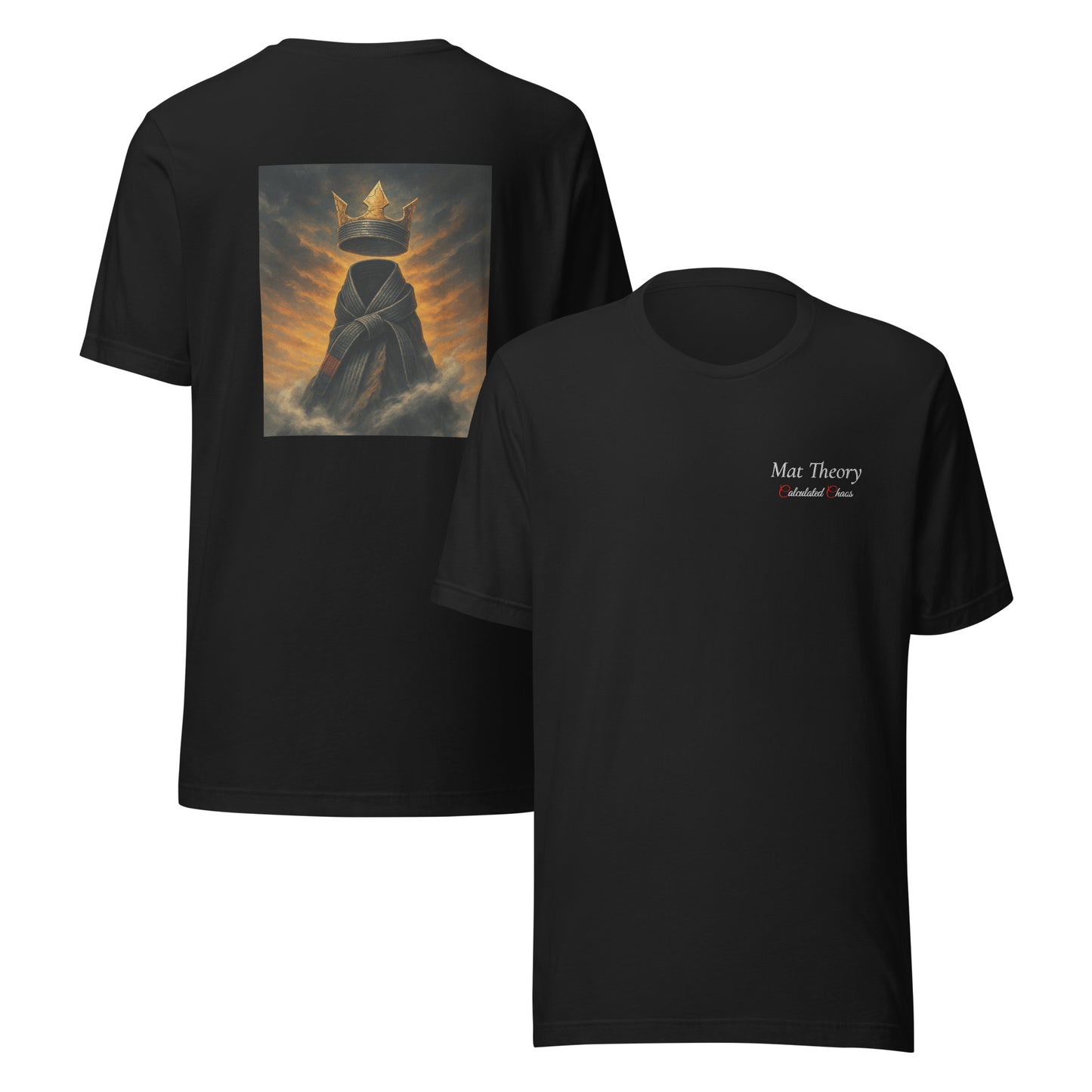 Black Crowned Unisex T-shirt