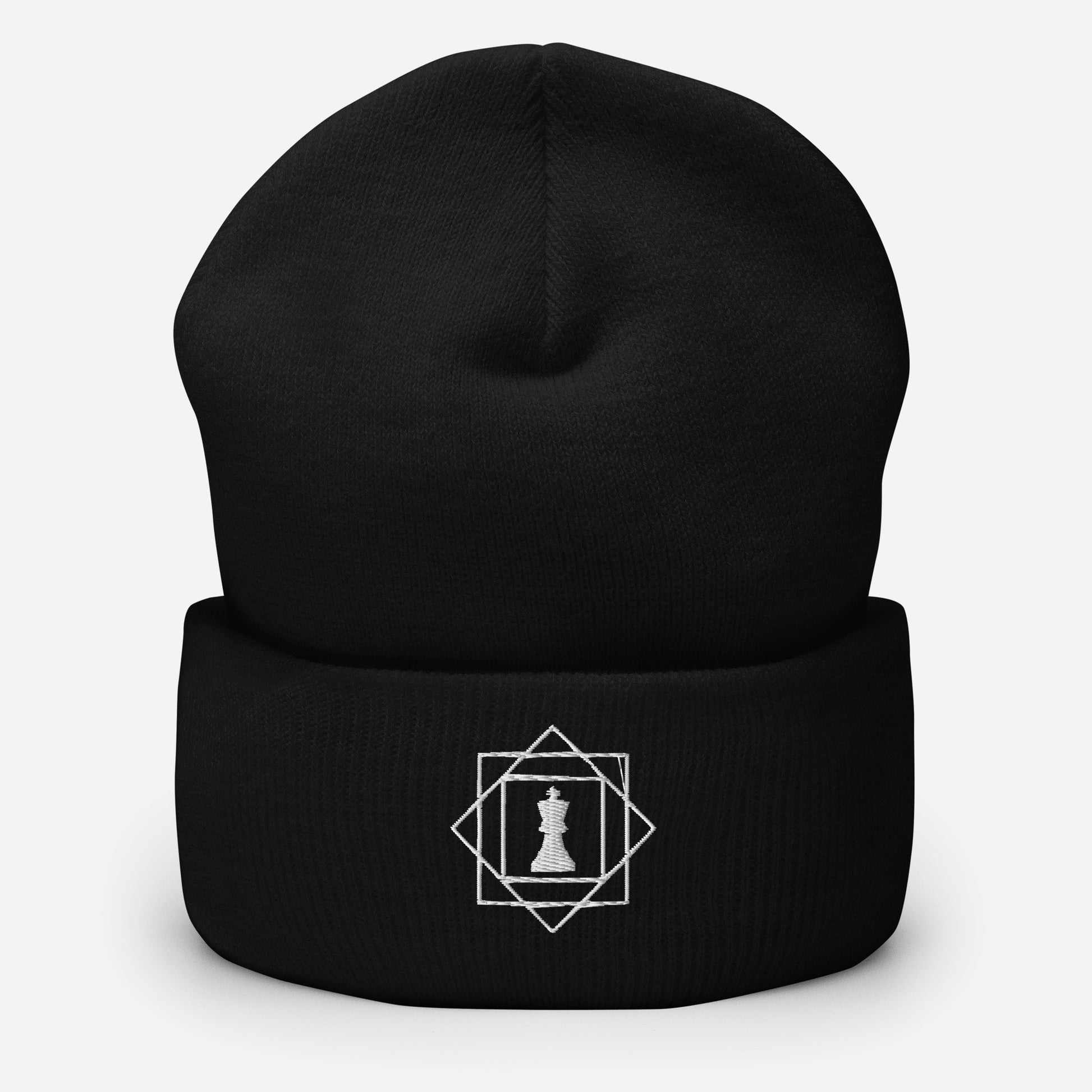 Black Mat Theory Cuffed Beanie
