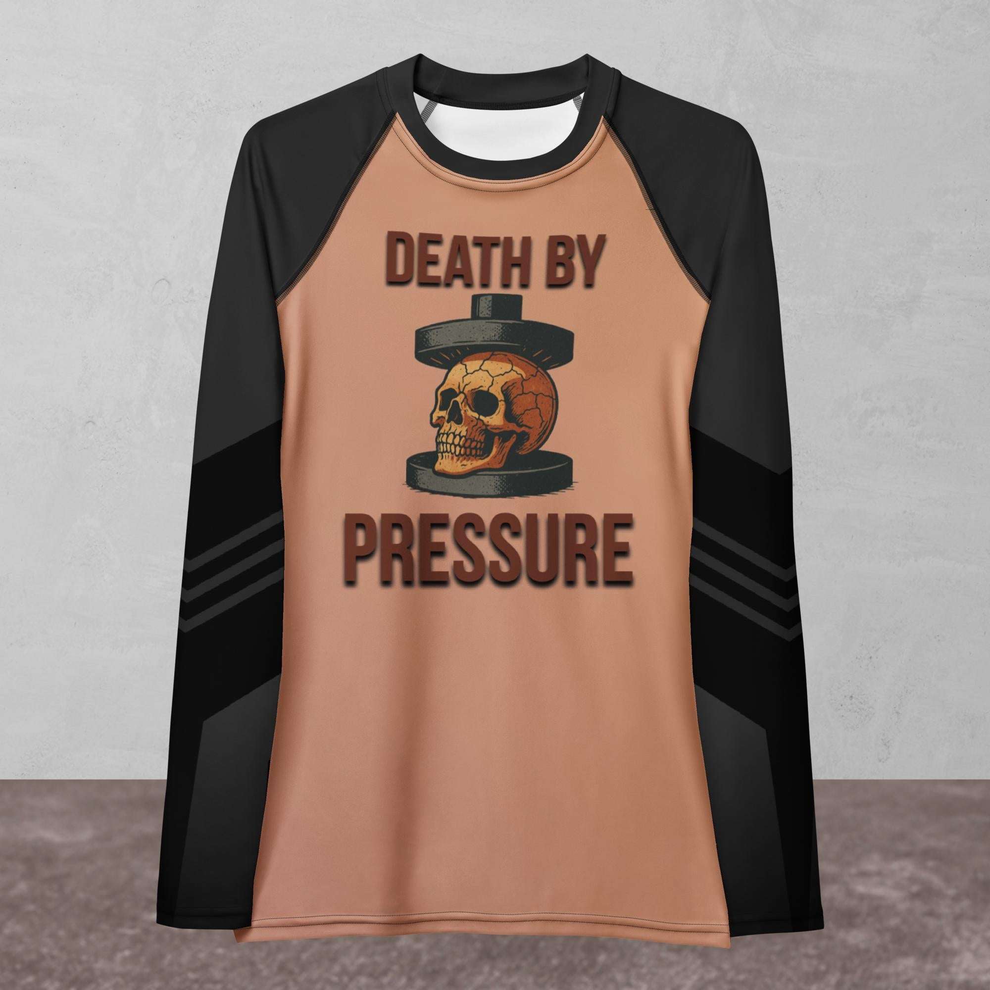 Death By Pressure Women's BJJ Rash Guard
