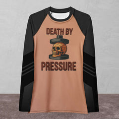 Death By Pressure Women's BJJ Rash Guard