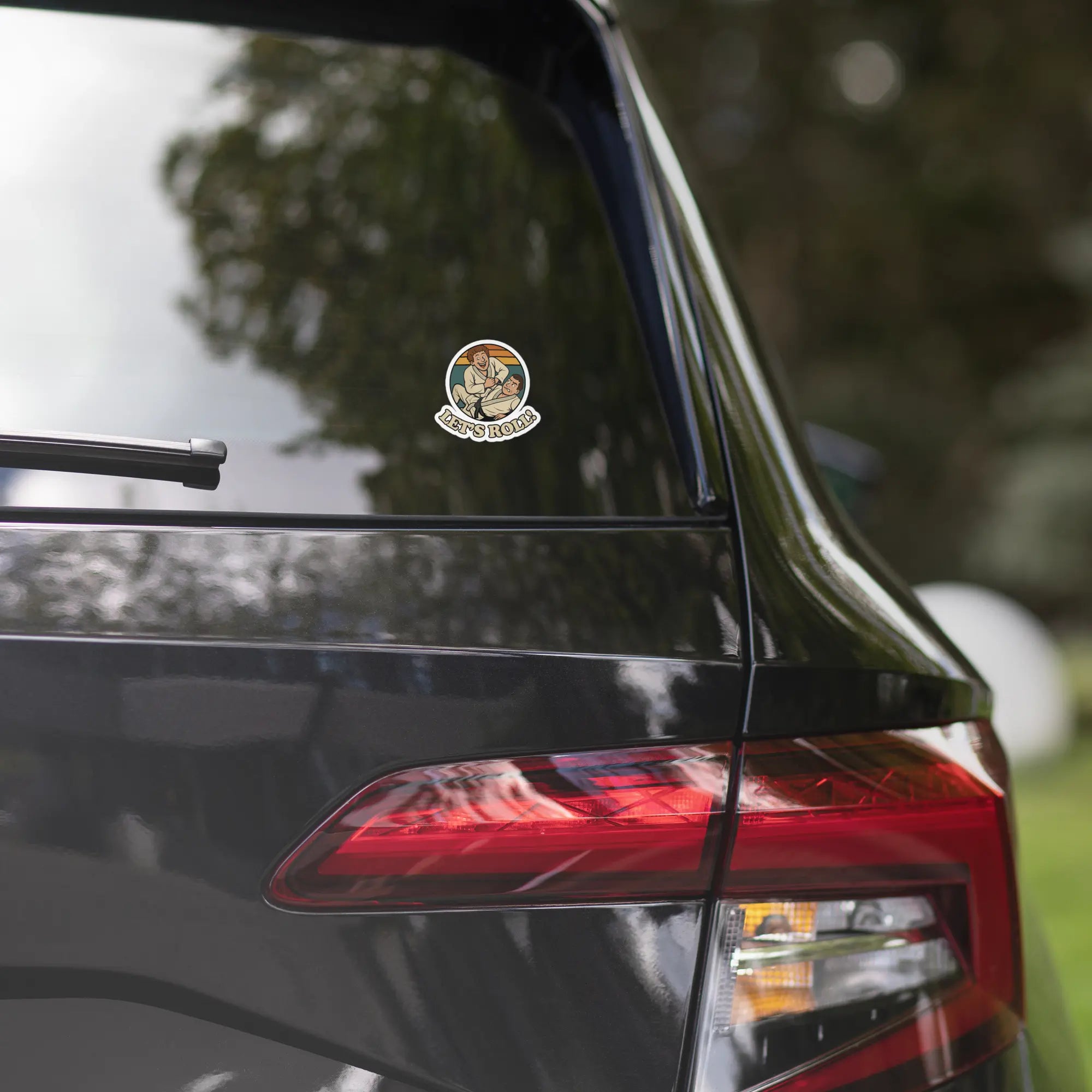 Let's Roll Sticker