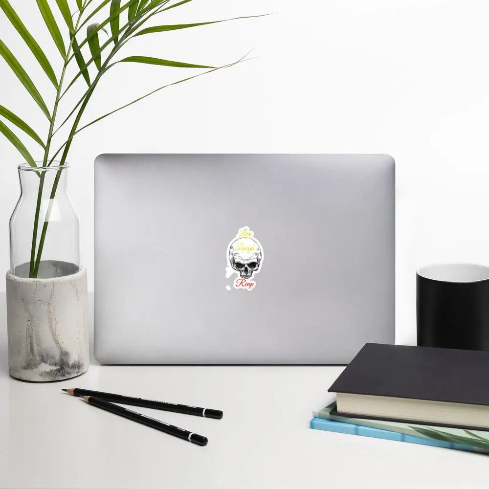 Live, Laugh, Reap Sticker