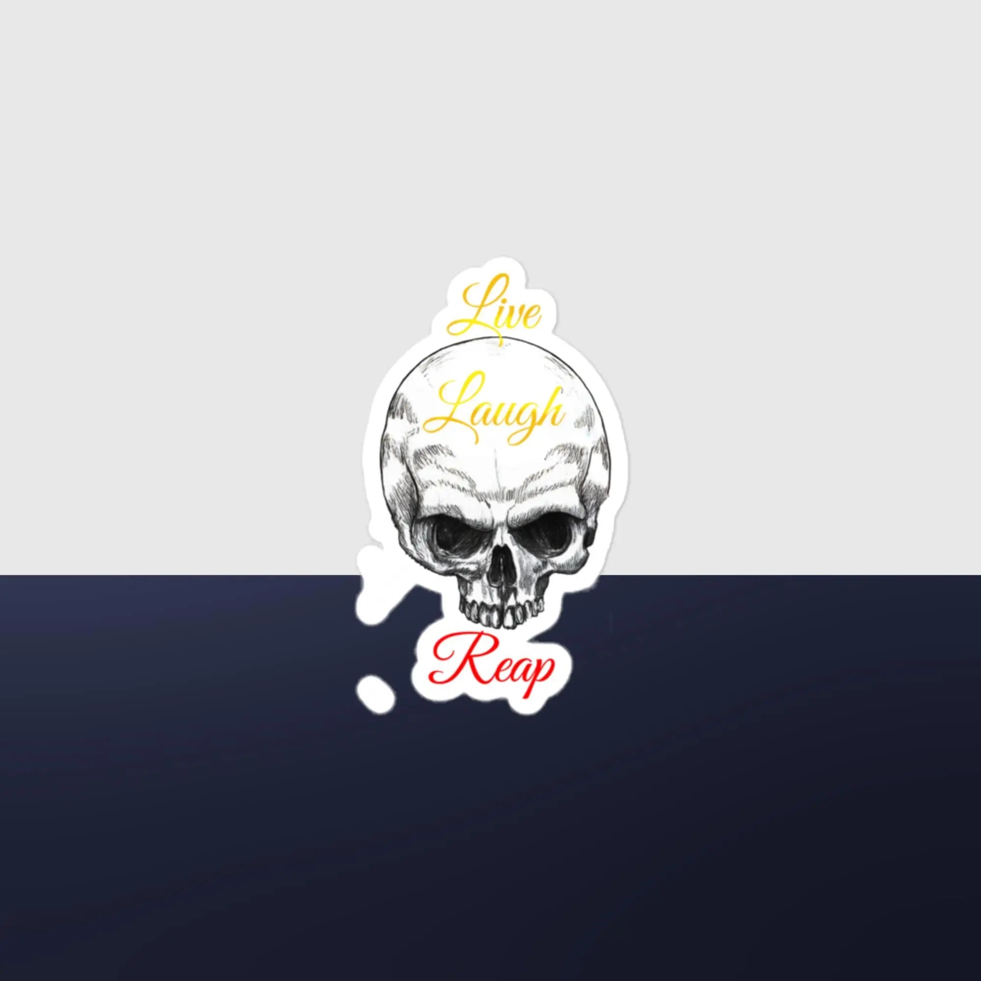 Live, Laugh, Reap Sticker