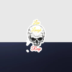 Live, Laugh, Reap Sticker