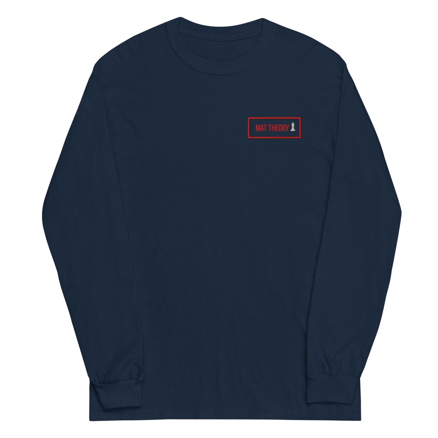 Navy Mat Theory Long Sleeve Shirt