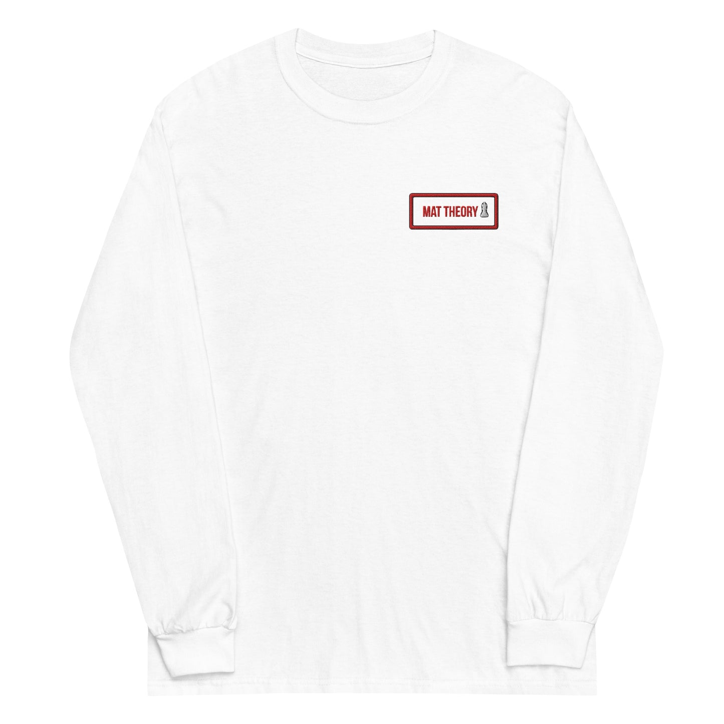White Mat Theory Long Sleeve Shirt