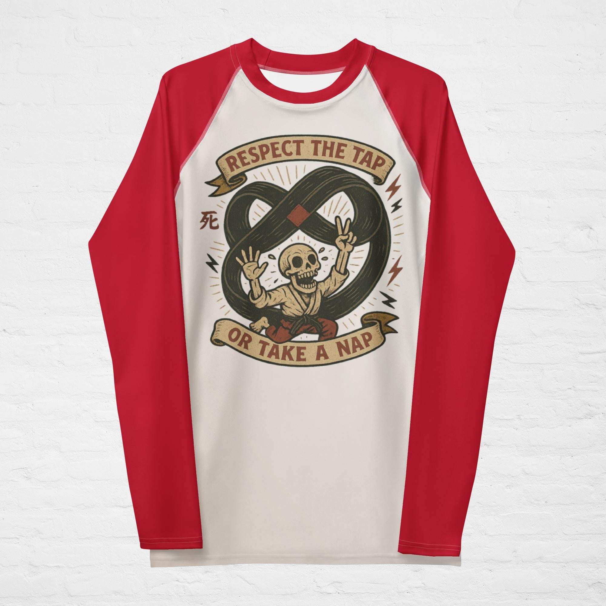 Respect the Tap Men's BJJ Rash Guard