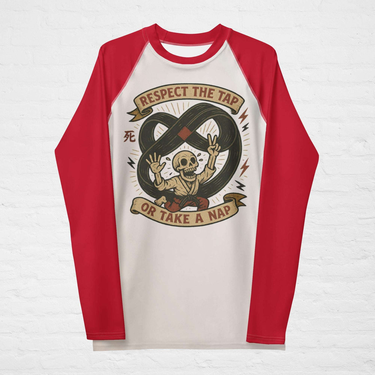Respect the Tap Men's BJJ Rash Guard