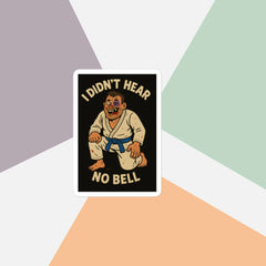 Hear No Bell Sticker