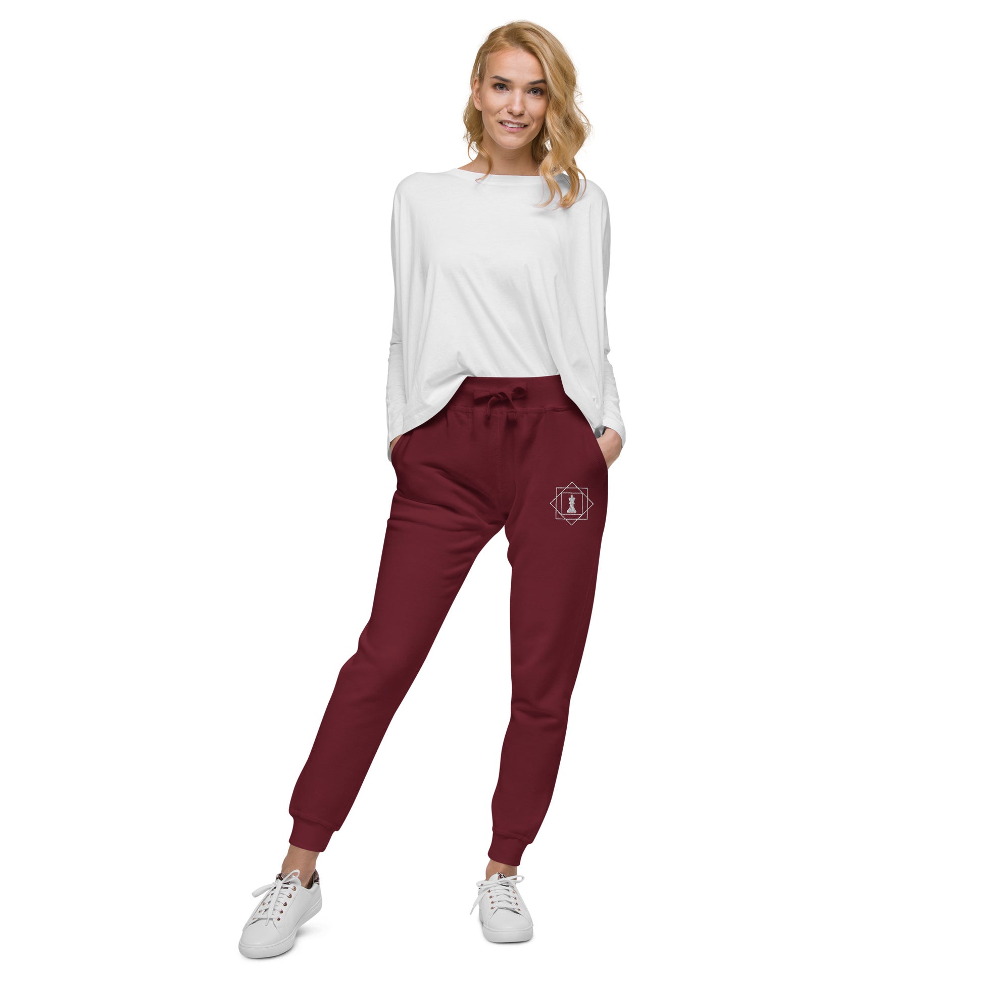 Red Mat Theory Unisex Fleece Sweatpants