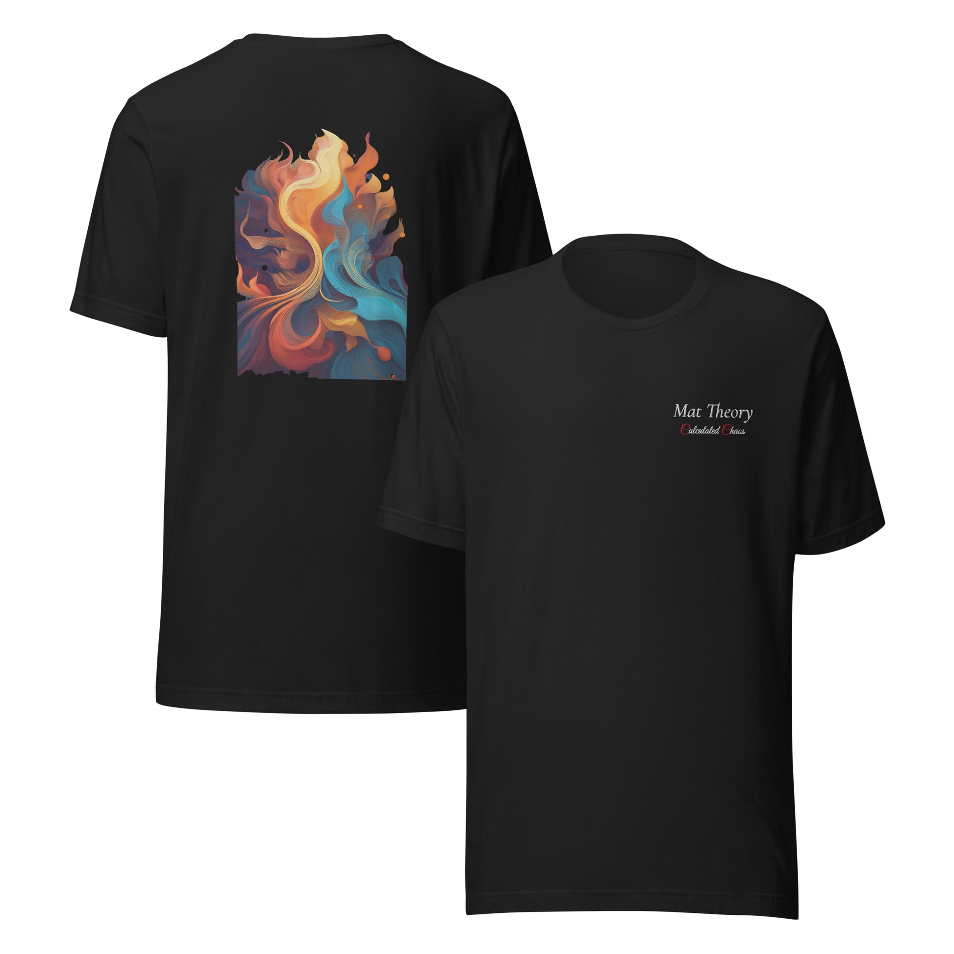 Black Flow Over Force Unisex T-shirt